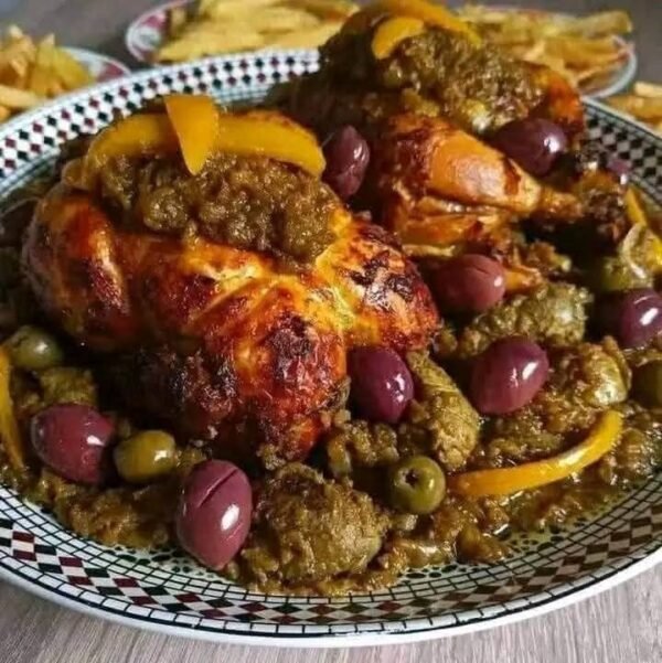 1/4 poulet (prêt 30min)