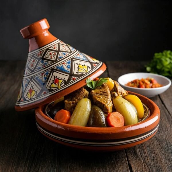 Tajine de viande au légumes (prêt 2h)