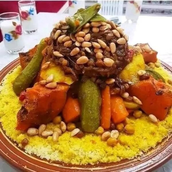 Couscous tefaya (prêt 24h)