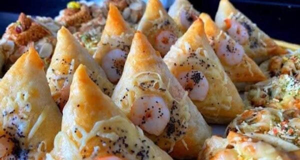 6 Briouates fruit de mer (prêt 1h)