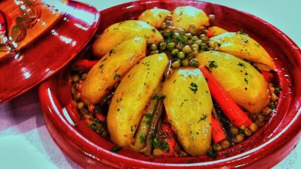 Tajine poulet au légume (prêt 2h)
